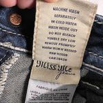 Miss Me Signature (Low) Rise Skinny Embellished Jeans Crystal Angel Wngs Size 26 Photo 9