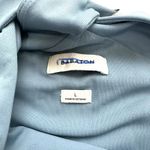 Aritzia Babaton Steel Blue Contour Criss Cross Halter Seamless Thong Bodysuit Photo 6