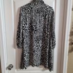 cupio Cupid Women’s Animal Print Button Up Dress Sz L. 6013 Photo 1