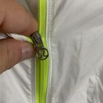 Lululemon Reflective White & Neon Yellow Vest Size 4 Photo 4
