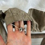 ZARA  cropped zipper hoodie gold & white / Size XS Photo 4