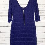 Guess Lace Scoop Neck 3/4 Sleeve Dress Size 14 Photo 5