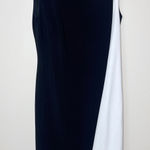 Joseph Ribkoff Joseph Ribkoff Scuba Crepe Color Block Dress in Black & Vanilla SZ 8 Sleeveless Photo 0