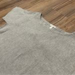 Eileen Fisher Natural Lightweight Organic Linen Sparkle Dress Sz Small Tunic Photo 9