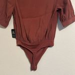 EXPRESS NWT Bodysuit Button Up Blouse Photo 3