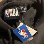 Nba NWT  Lakers Cropped Drop Sleeve Zip Up Hoodie Photo 2