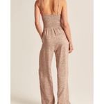 Abercrombie & Fitch  twist front animal print jumpsuit Size LT Photo 2