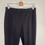 Akris Punto  Womens Black Front Pleat Tailored Dress Trousers Size 10 Photo 5