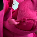 Eliza J Long Pink Sheath Dress Side Ruffle Detail Size 6 Photo 4