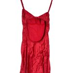 Anna October Waterlily Midi Dress Red Size XS Photo 4