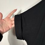 Chic Soul  USA Made Black Jersey Knit High-Low Longline Tunic Top Plus Size 1XL 1X Photo 1