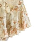 Surf Gypsy  Printed Ruffled Shorts Swim Cover Up Photo 3