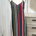 EXPRESS Striped Midi Dress Size Medium Photo 0