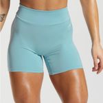 Gymshark NWT  Women’s Green Small REPS POWER TIGHT SHORTS Photo 0