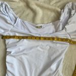 Free People  Intimately FP Bodysuit In White, NWT, see measurements for size. Photo 7