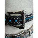 Rue 21 Studded Black & White With Turquoise Accents By Etc. Womens S/M Photo 1