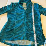 Everlast  Women's Medium Slim Fit‎ Full Zip Activewear Jacket Multicolor Striped Photo 4