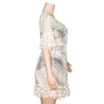 For Love & Lemons Trinidad Cover-Up Lace Dress, White, Small Photo 11