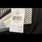 Kate Spade Black White Broome Street Striped Black Tee Shirt Top Small, NWT Photo 8