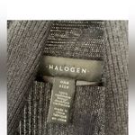 Halogen  100% Cashmere  Open Cardigan Duster One Size Heather Gray Excellent Cond Photo 2