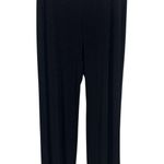 Chico's Chico’s Travelers Black Slinky Stretch Pull On Pants Size 3T 16/18 Tall XLT Wide Photo 0