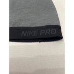 Nike Pro Dri-Fit Sports Bra Size L Gray/Black Photo 1