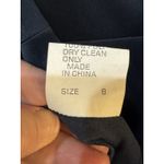 Tadashi Shoji Tadashi Navy Ruched Bodycon Dress Size 8 Cocktail Evening Gown Mother Of Bride‎ Photo 5