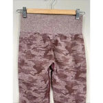Gymshark Camo Adapt Seamless High Rise Leggings Gym Workout Sz S Burgundy Yoga Photo 6