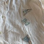 Vintage Women's Cream Embroidered Midi Skirt Size undefined Photo 6