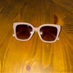 Marc Jacobs New  Square Sunglasses Quiet Luxury Light Pink/Nude/Blush Frame Photo 2