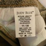 Judy Blue Skinny Fit Snake Print Jeans Brown Green High Rise Women size 11 / 30 Photo 10