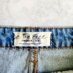 Free People We the Free Going Rouge denim skirt size 26/2 Photo 3