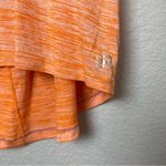 Kenneth Cole  REACTION Heathered Orange Sleeveless Hi-Lo Activewear Top Size L Photo 1