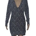 Divided chevron glitter dress Photo 0