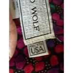 Vintage Howard Wolf Multicolor Blazer Jacket With Textured Button & Bold Pattern Red Size undefined Photo 7