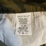 Judy Blue  Women 11/ 30 Skinny Fit Jeans Pants Camo Green Stretch Distressed Photo 10