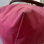 Longchamp bright pink “Le Pilage” tote bag Photo 15