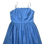 Charles Henry Blue Lined Fit & Flare Midi Dress Women Size Small NWOT | 30-14 Photo 3