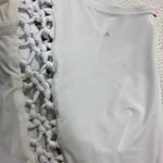 Red Carter White lace-up swimsuit, ladies small one piece convertible halter strap /bandeau Photo 11