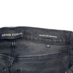 Aritzia Denim Forum The Yoko High Rise Slim Jeans High Waisted Black Size 25 Photo 12
