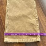 Lands' End  Corduroy Tan Flare Boot Cut Slim Low Rise Pants Photo 6