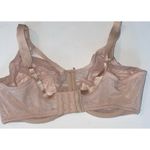 Wacoal | Retro Chic Full-Figure Underwire Bra Sz 38DD Beige/Nude Sheer Photo 8