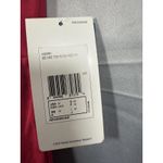 Reebok Shirt Womens Medium Rose Red Slim Fit V Neck Short Sleeve Athletic Tee Photo 3