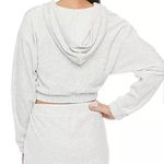 Juicy Couture Juicy By  Rouched Womens Long Sleeve Zipper Hoodie With Skirt Small NWT Photo 2