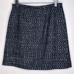 J. McLaughlin Bonnebell Tweed A-line Zipper Front Skirt Size 4 Photo 1