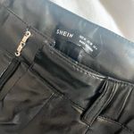 SheIn High Waisted Leather Shorts Photo 1