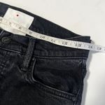 Mother Superior Sz 25 The Scrapper Cuff Ankle Fray Blackwashed Jeans Photo 10