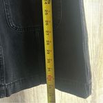 Madewell Denim Cap-Sleeve Mini Dress in Tarrybrook Wash Black V-Neck NWT Size 4 Photo 10