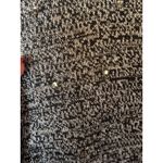 Nic+Zoe Tank Top Women Medium Black Gray Embellished Jewel Knit Peplum Top NWT Photo 6