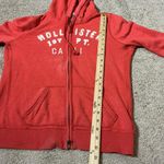 Y2K Hollister California 1922 Coral Zip Up Hoodie Sweatshirt Women's Size L Size L Photo 3